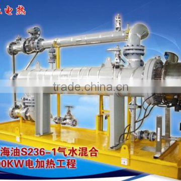 stailess steel explosion proof horizontal oil industry electric heater