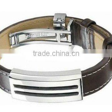 C017 fashionable leather jewellery bangles & bracelets