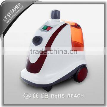 LT-888 Red+White commercial appliance stand iron hot sales promotion competitive price vertical garment steamer