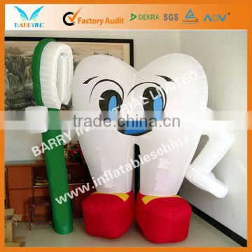 2013 cute inflatable teeth/ inflatable model for decorations hot sale