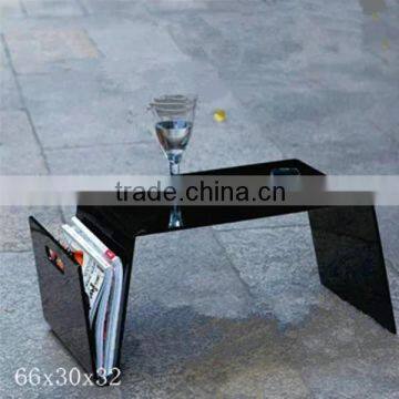 custom acrylic modern side table