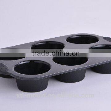 Hot sales 6pcs custom silicone ice cube tray