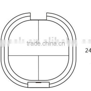 Popular Cosmetic Eyeshadow Compact Packaging With Mirror photo-2