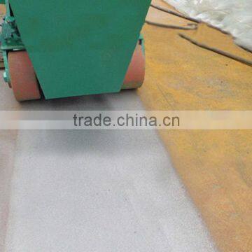 Dustless steel plate coating,overlays strip abrator