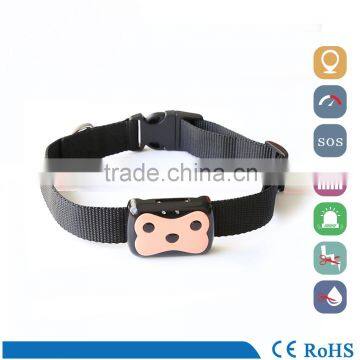 Dogs accessories mini 3g gps tracker support 2g/3g network make cat collar