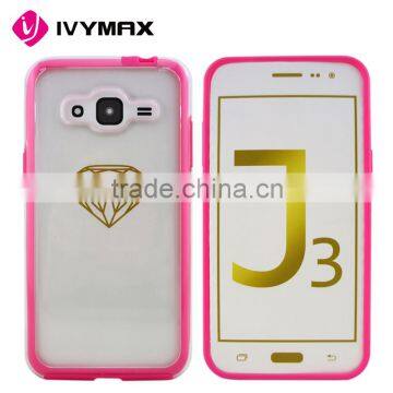 For J3 phone case China wholesale lumee phone case for Samsung Galaxy J3 (2016)