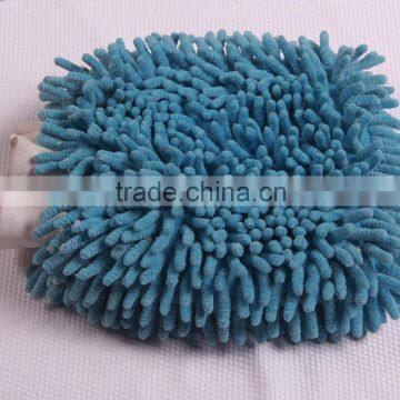 High quality Microfiber Chenille Cleaning Glove,glass cleaning towel supplied by qianqi