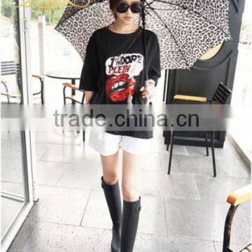 China Factory New design women rain boot, PVC boot