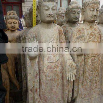 stone carving buddha