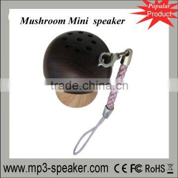 Cheap mobile phone stereo input wood mini speaker for Samsung