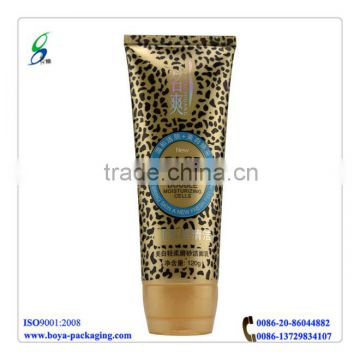 diameter 40 cosmetic tube for Packaging silver snap on cap