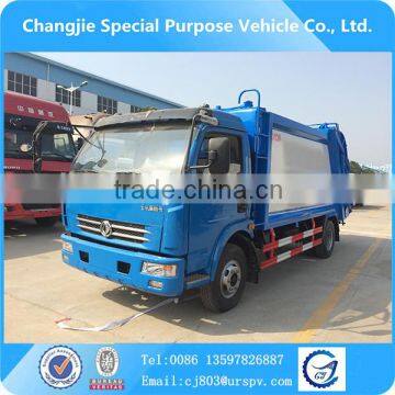 Export 8m3 refuse compactor truck,high quality china garbage truck