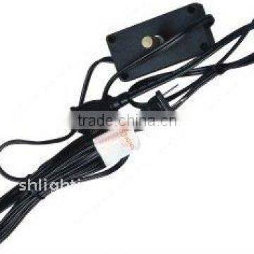 120v push/dimmer/touch power cord with a male connector