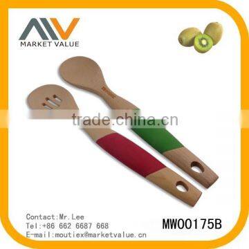 NNEW DESIGN HIGH QUALITY 2PCS KITCHEN TOOLS WOODEN SPOON photo-4