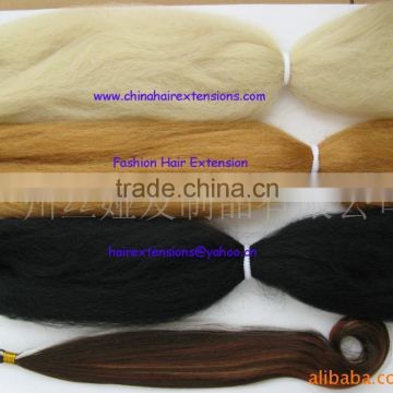 Hot sale fanshion style charming looking colored synthetic hair extensions manufacturer bundle weaving hair,