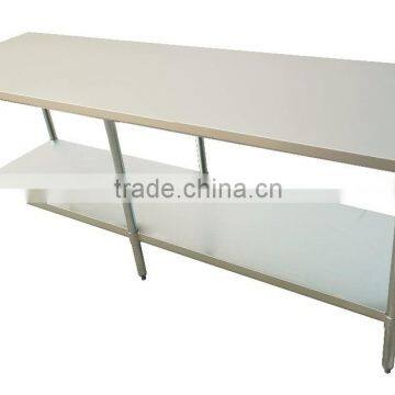 NSF Approval Detechable Prep Stainless Steel Work Table for Commercial Kitchen or Restaurant photo-5