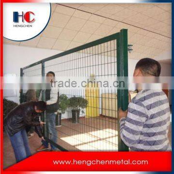 3d pvc coated welded wire mesh fence