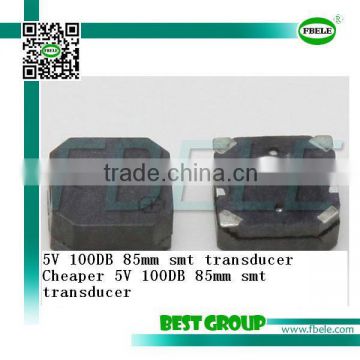 Cheaper 5V 100DB 85mm smt transducer SMT8504A