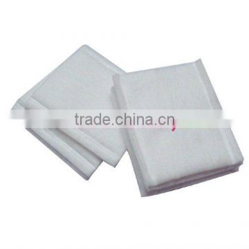 square cotton pad