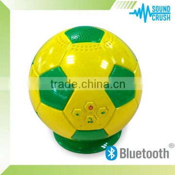 Shenzhen factory Sound Crush new products 2014 promotional Football Bluetooth best bluetooth stereo receiver