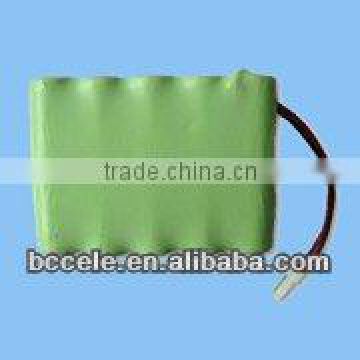 12V rechargeable battery packs nimh size AA 2000mah battery