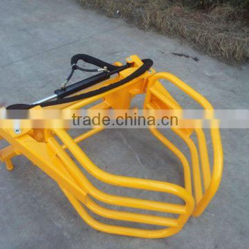 Round bale grapple