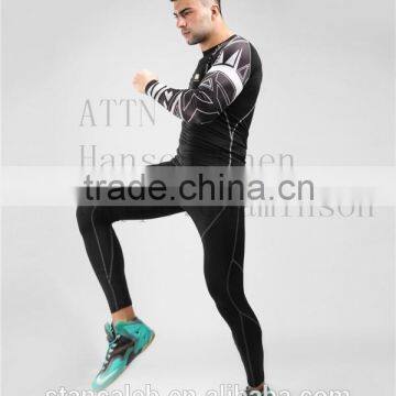 Men's Long Sleeve Compression Wear,smart Compression Fabric, Sexy Compression Wear photo-2