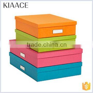 Beautiful colors popular style cheap cardboard gift box