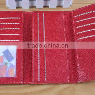 New Fashion PU Leather Lady Purse Card Bag Women Wallets photo-4