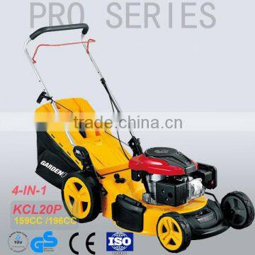 4-in-1 CE hand push lawn mowers KCL20P