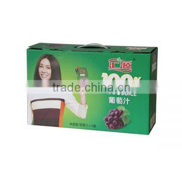 Green Grape Juice Box Printing and Packaging