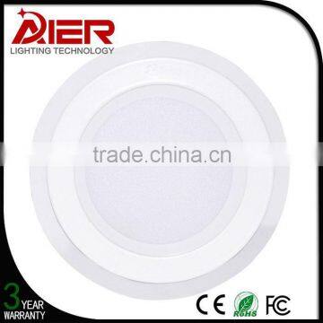 Top grade high bright 240mm 18w round led panel light