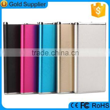 3.7v li polymer battery ultra slim 6000mah ferrari power bank for channel