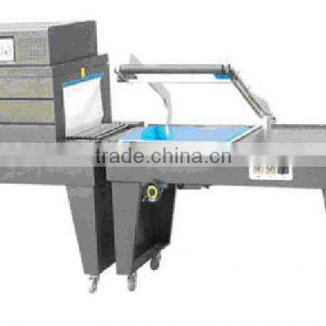 Semi-Automatic sealing & cutting & shrink packing machine