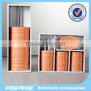 modern and classical ceramic toilet brush holder