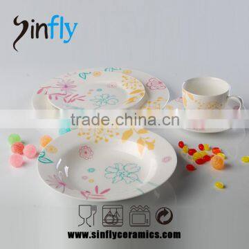 High Quality Wholesale Tableware Ceramic Dinner Sets for Household photo-4