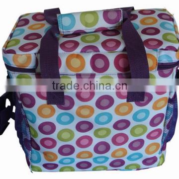 wholesale Polyester food lunch cooler tote bag food carrier