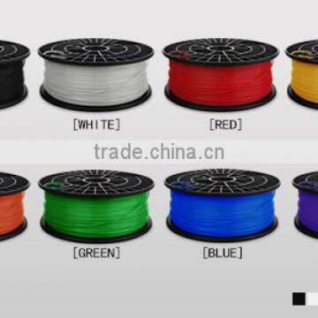 Full Color Good Quality 3D Printer Filament 1.75mm ABS 1kg/2.2lbs For RepRap MarkerBot