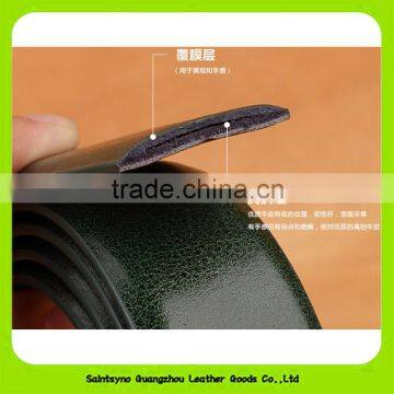 Guangzhou Factory Cheap Price Split Leather H Belts With Holes 16254 photo-6