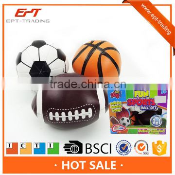 Soft pu material sponge ball baby sport ball toy