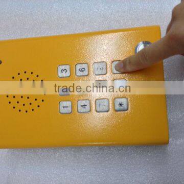 cold roll steel sheets elevator telephone handfree call phone KNZD-29