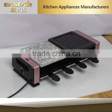 New DESIGN elegant Raclette grill for 8 person use