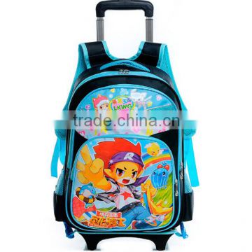 Light Weight Wheels Trolley School Bag