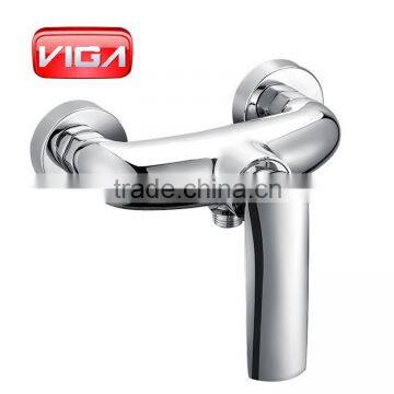 Solid Brass Water Mixer Chrome Shower Mixer