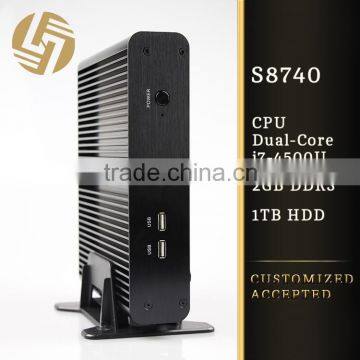 High Performance Mini PC i7 4500U 2G RAM 1TB 12v Desktop Computer