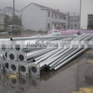 lamp pole galvanized steel pole steel post