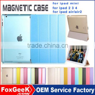 Fancy cover and smart case with back case for ipad air 2 , for ipad mini 3 case, unbreakable case for ipad air