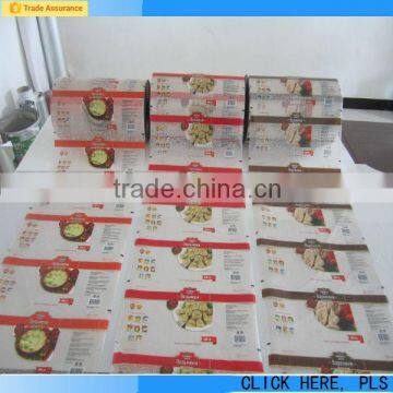 Customized printed plastic laminating frozen food packaging film