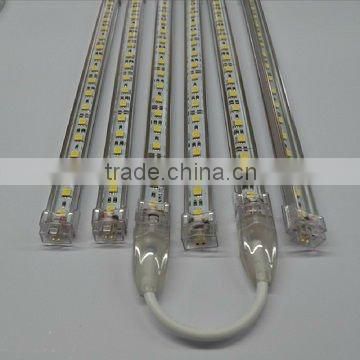 Shenzhen Factory Low Price, Cabinet bar,led wardrobe light, linkable led rigid strip ligh with Aluminum Extrusion Waterproof