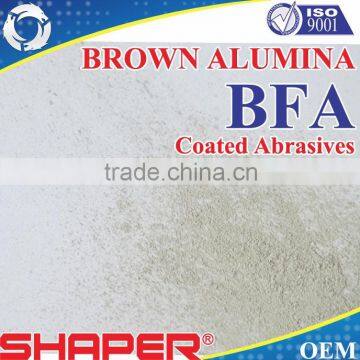 280 # Brown Aluminum Oxide BFA for Abrasive Cloth Roll